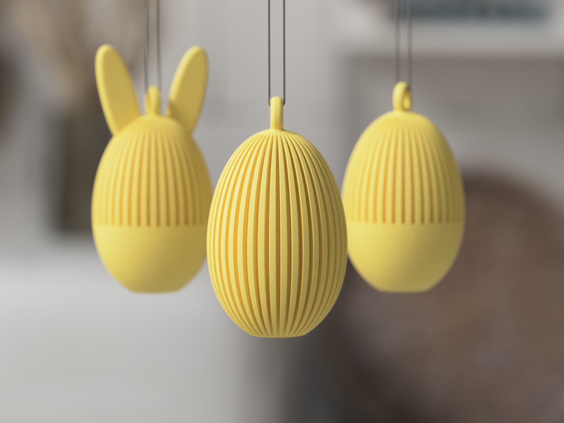 NEST.Ei-Trio Einfarbig