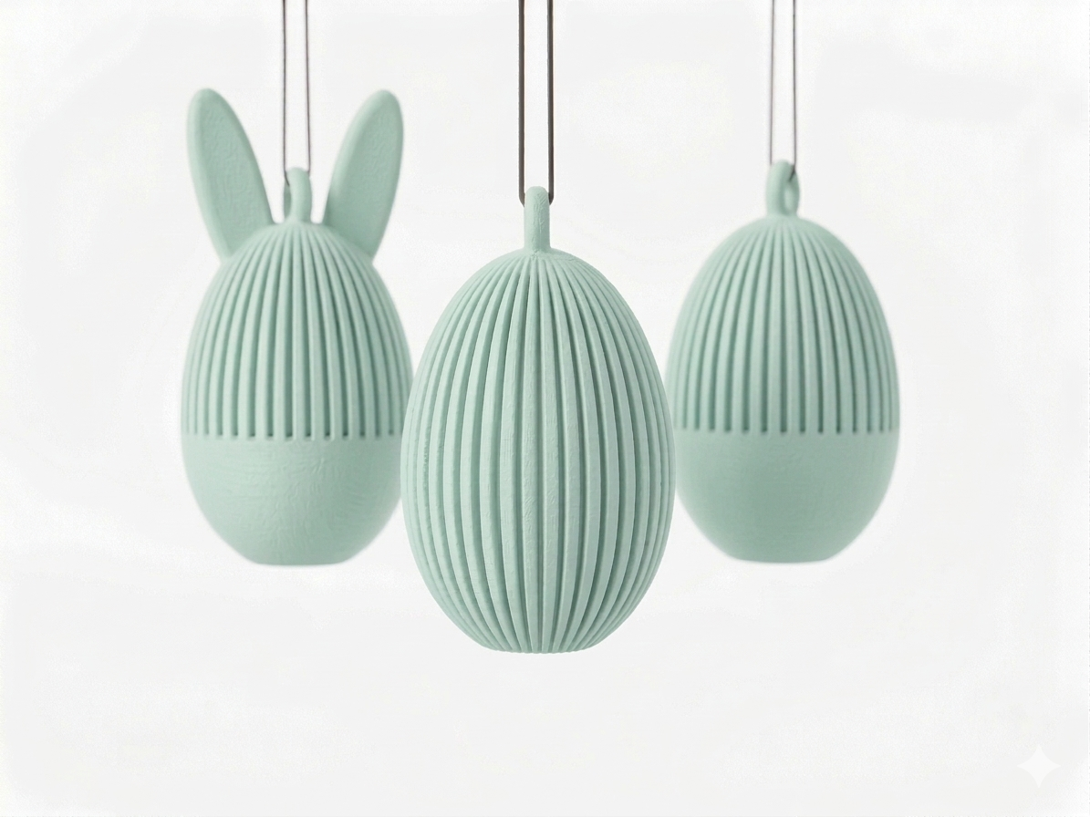 NEST.Ei-Trio Einfarbig