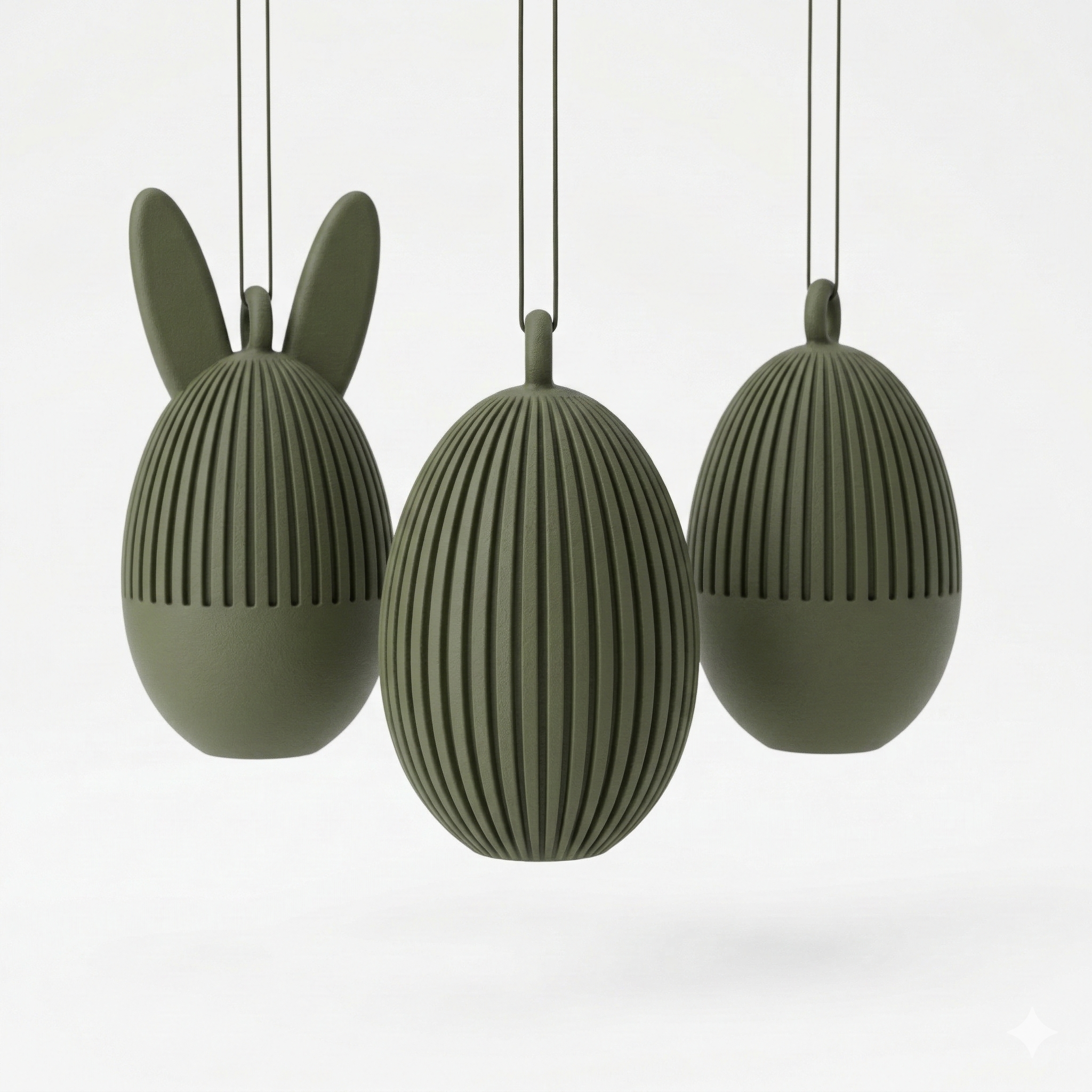 NEST.Ei-Trio Einfarbig