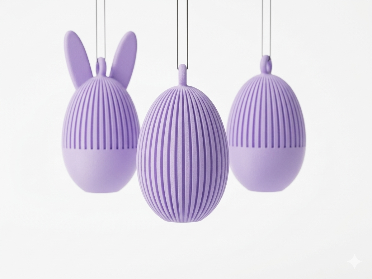 NEST.Ei-Trio Einfarbig