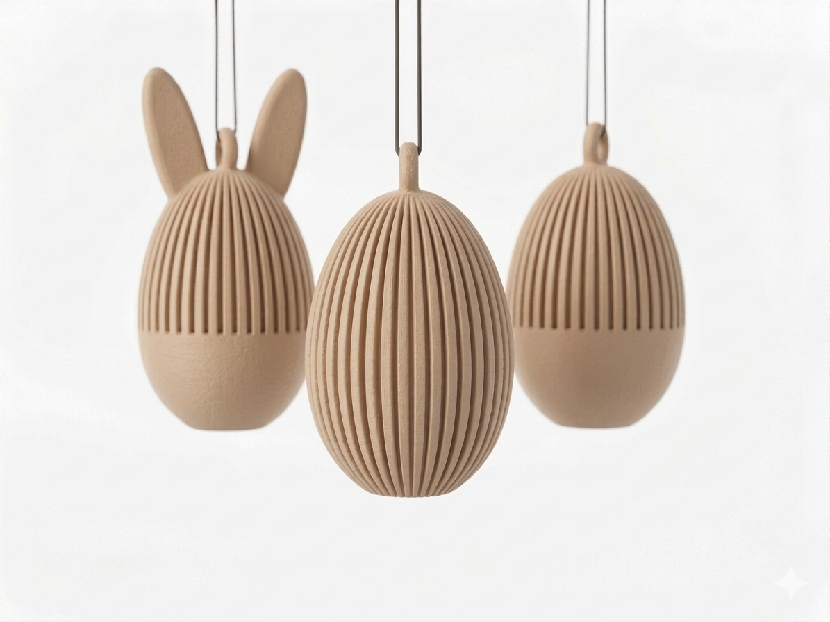 NEST.Ei-Trio Einfarbig