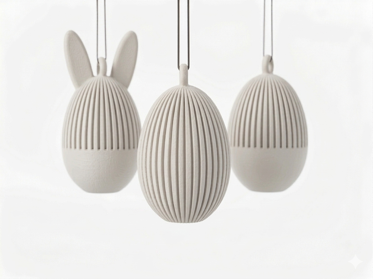 NEST.Ei-Trio Einfarbig