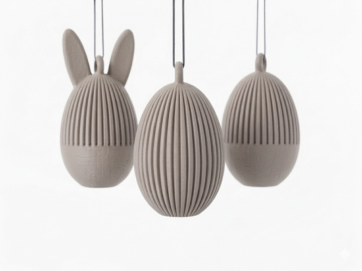 NEST.Ei-Trio Einfarbig